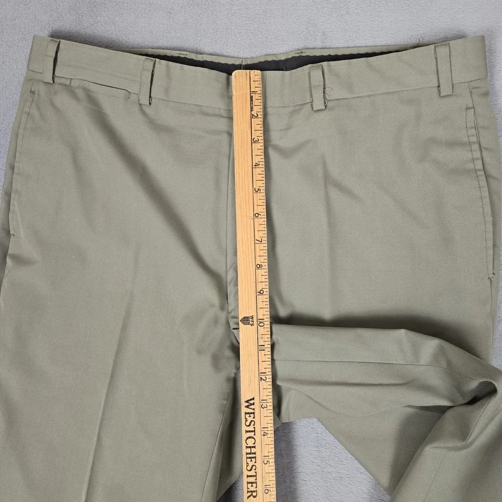 Vintage Brooks Brothers Suit Mens 44R 38x28 Green 100% Cotton 3-Button USA Made